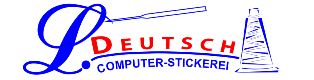 Computerstickerei Deutsch Logo
